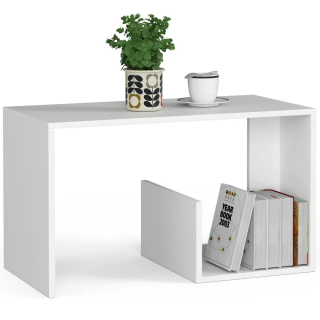 Akord Salontafel Koffietafel PAUL / AKORD Furniture Factory / Wit / 80 x 45 x 40 cm