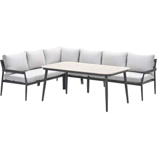 Garden Impressions Barcelona dining loungeset grijs