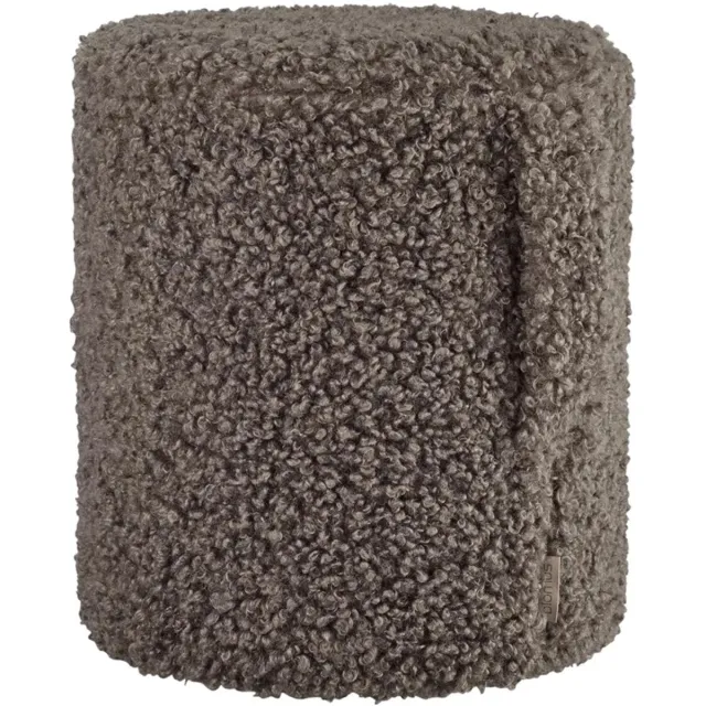 Blomus Pouf - Teddy - 1 Stuk - Espresso bruin