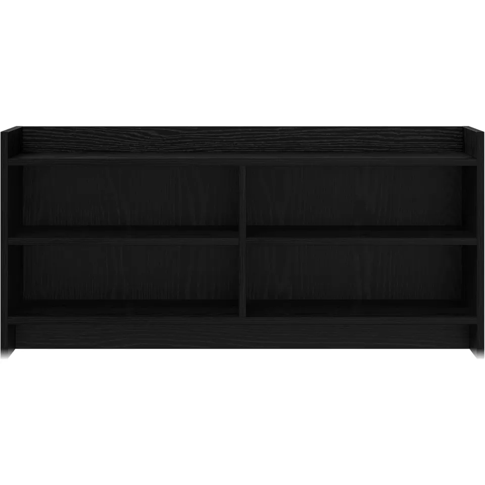 vidaXL TV-kast 100 x 33 x 47 cm Zwart eiken Bewerkt hout, foto 4