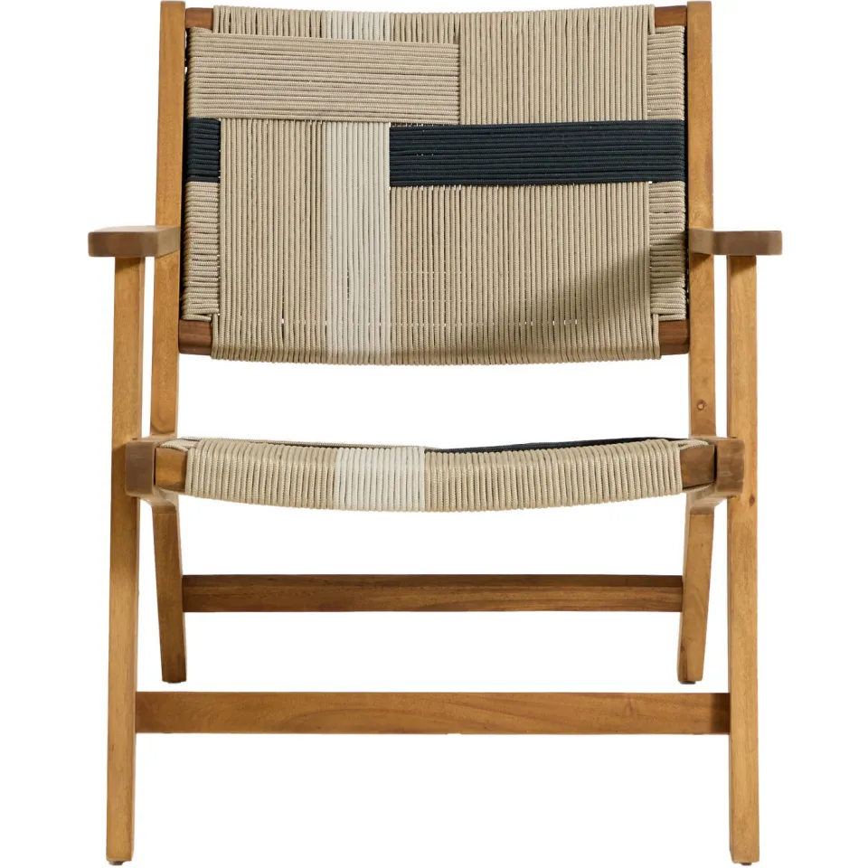 NOUS Garden loungestoel Arte beige/ zwart, foto 5