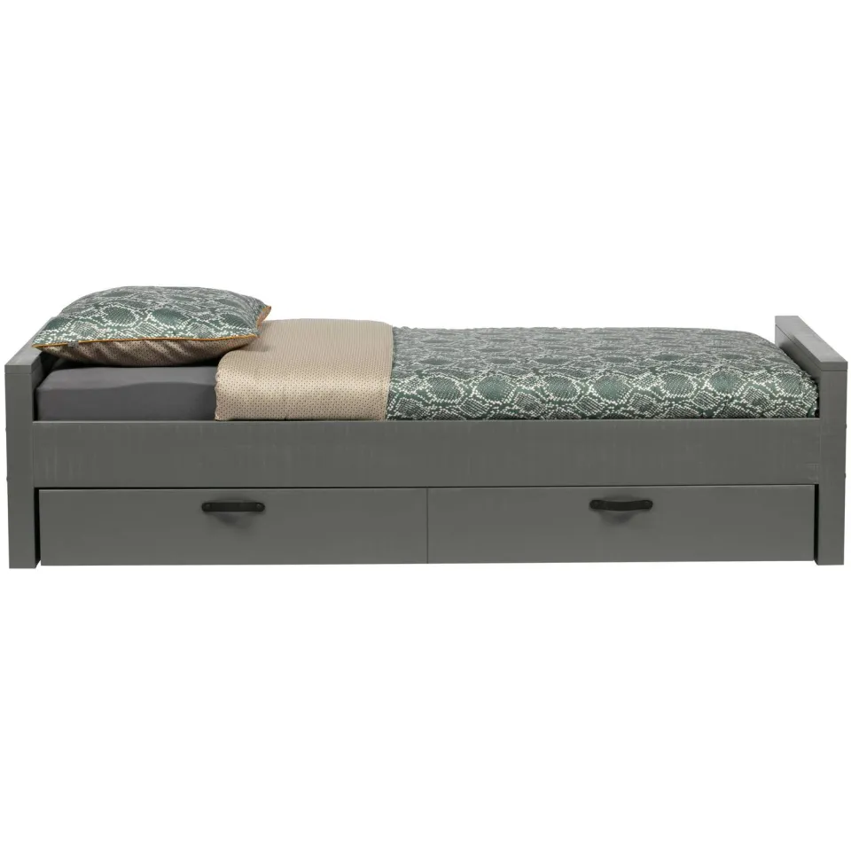 WOOOD Morris bed grijs, foto 3