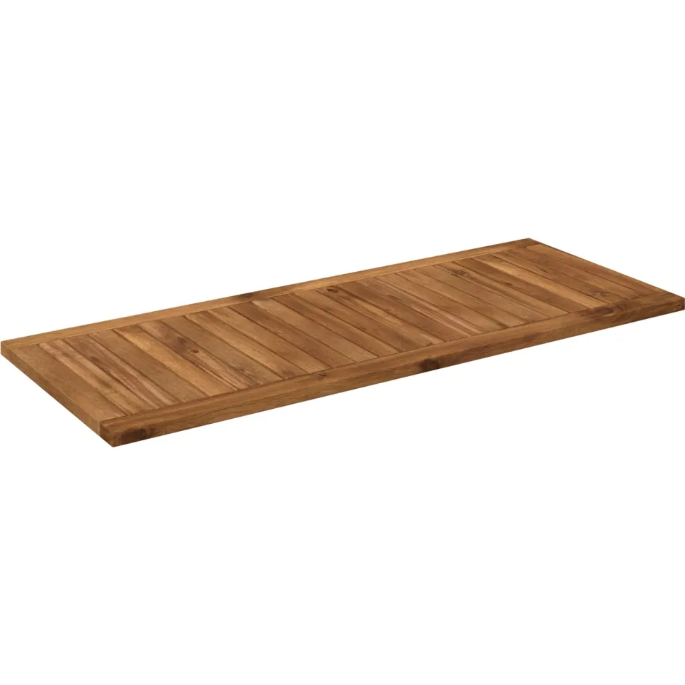 vidaXL Tafelblad LAREN 100,5 x 40 x 2 cm Rechthoekig Bruin
