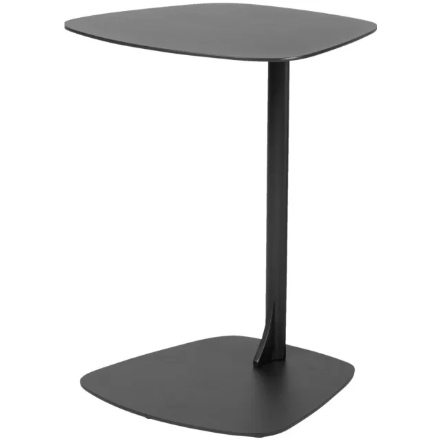 Vega Bijzettafel voor buiten Taro; 40x39x53 cm (LxBxH); Tafelblad antraciet, frame antraciet