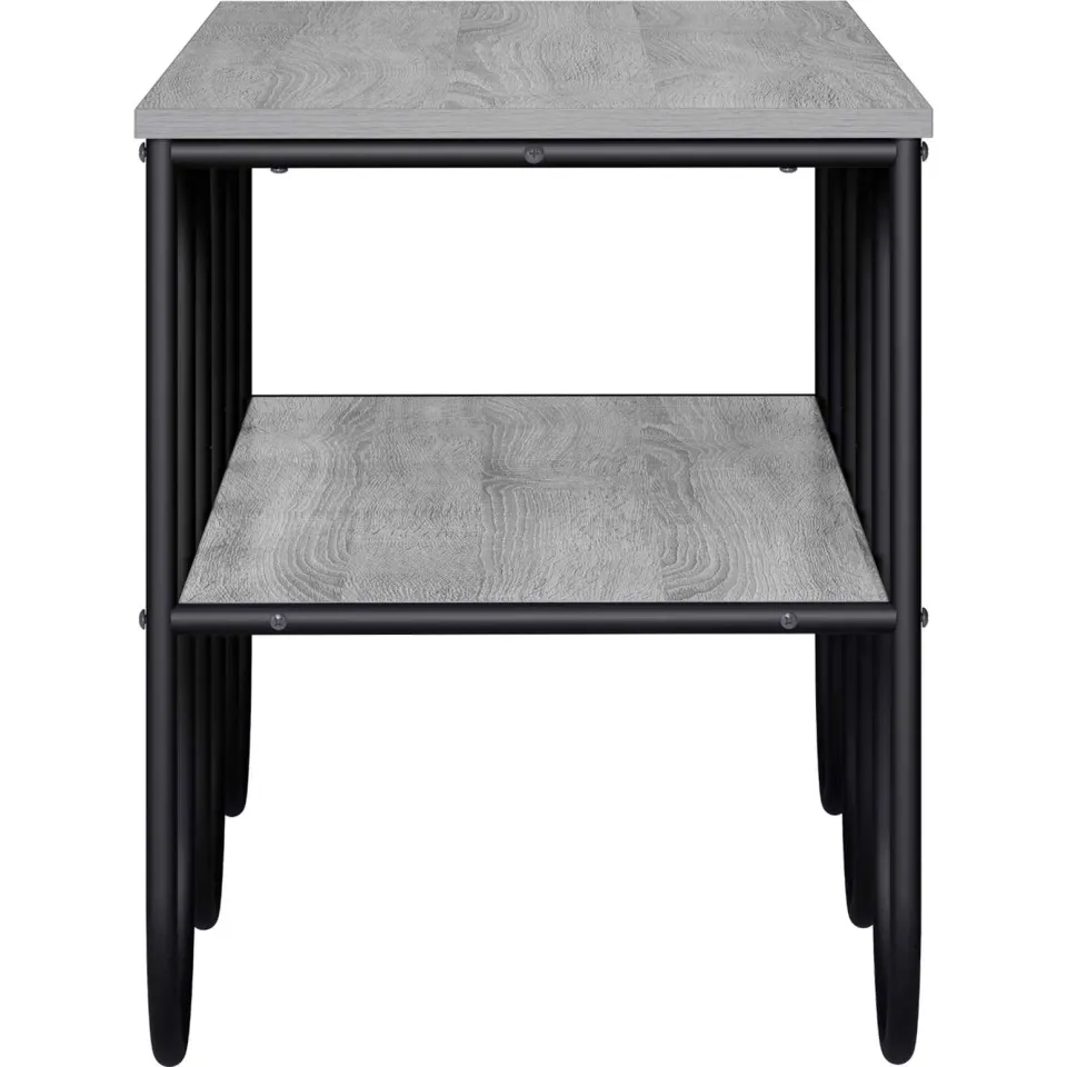 vidaXL TV-standaard 100 x 40 x 50 cm Grijs Sonoma Bewerkt hout, foto 4