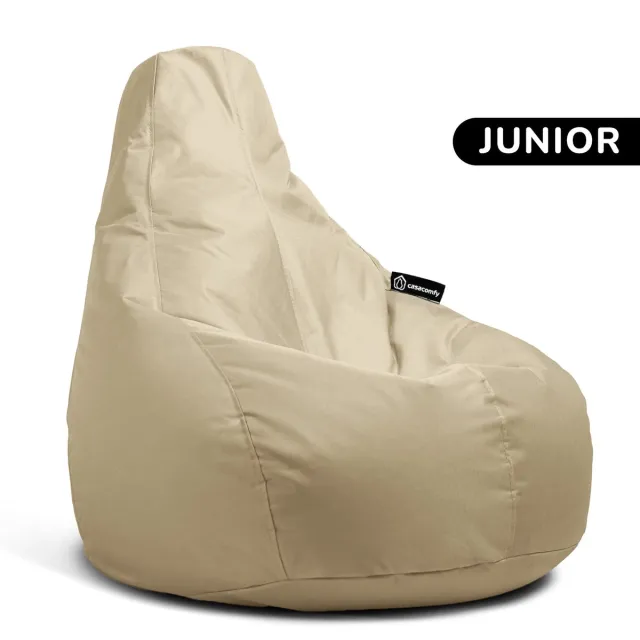 Casacomfy Premium Junior - Zitzak voor Kinderen - Ergonomisch - Waterafstotend - Binnen & Buiten - Beige