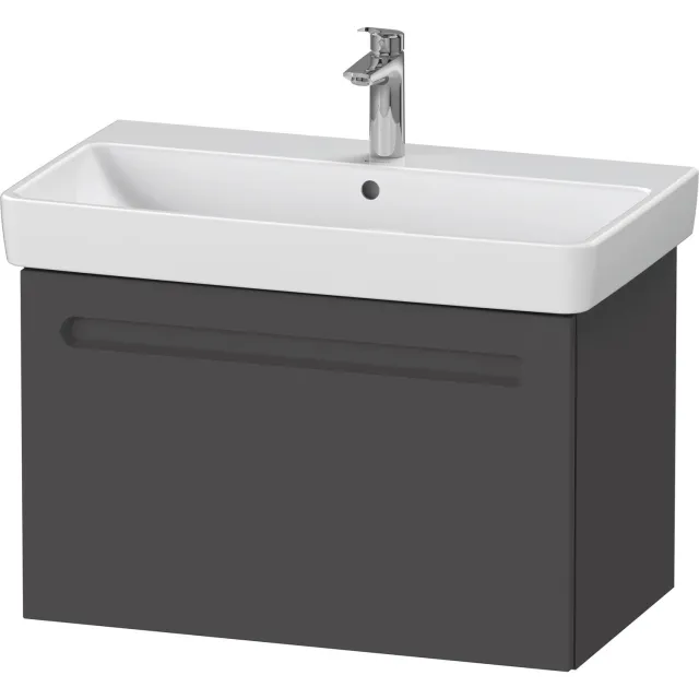 Duravit No.1 wastafelkast met 1 lade grafiet