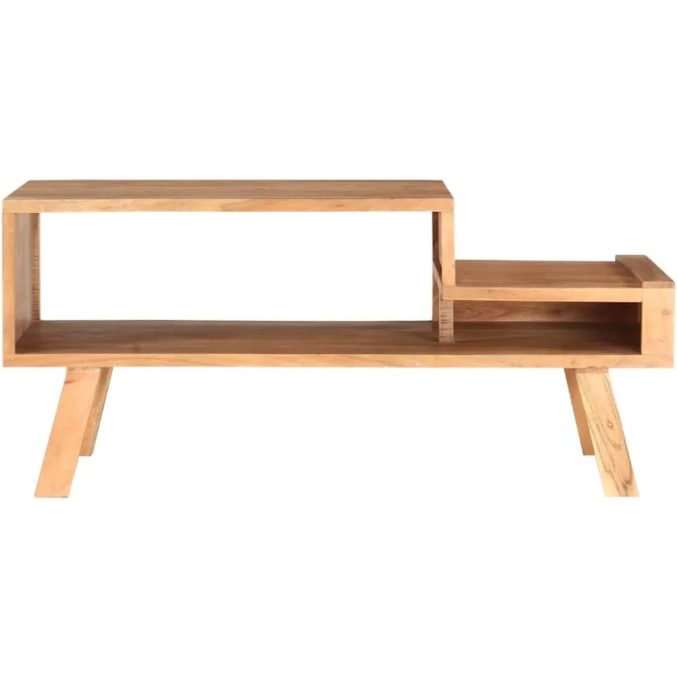 vidaXL Salontafel 100x50x45 cm massief acaciahout bruin, foto 2