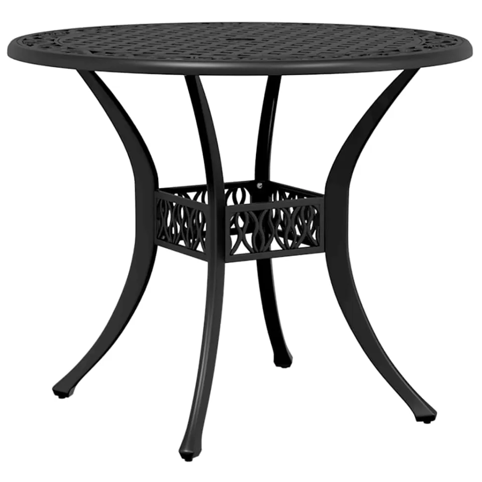 vidaXL 3-delige Bistroset gietaluminium zwart, foto 3