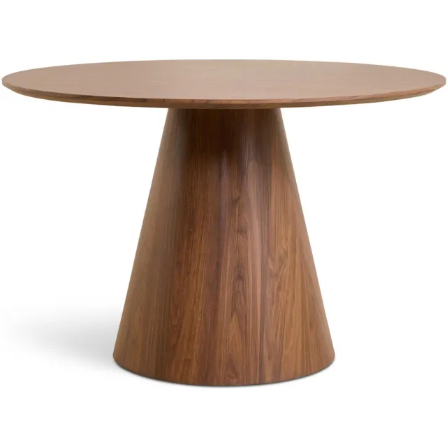 Nest of Nora Ronde design eettafel Ø120 cm - Eetkamertafel - Walnoot