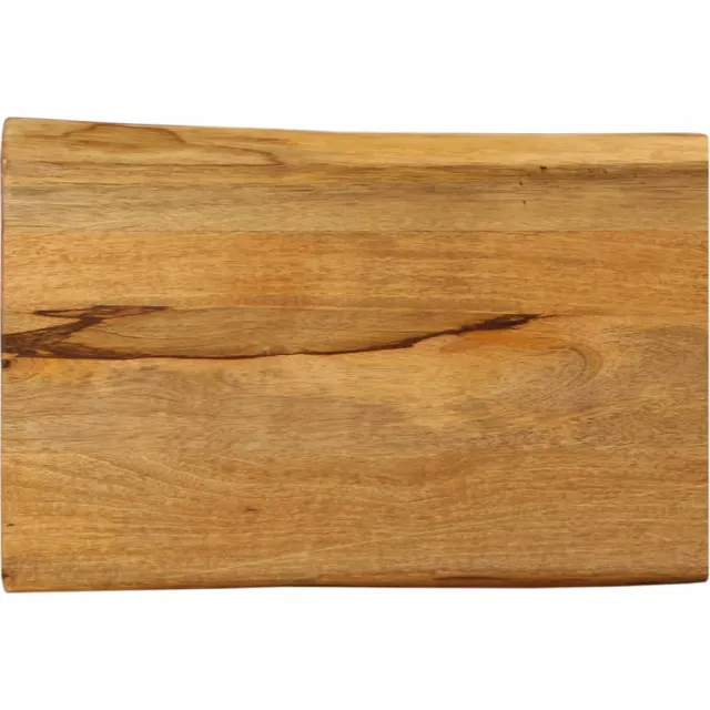 vidaXL Tafelblad met natuurlijke rand 60x40x3,8 cm massief mangohout bruin, foto 4