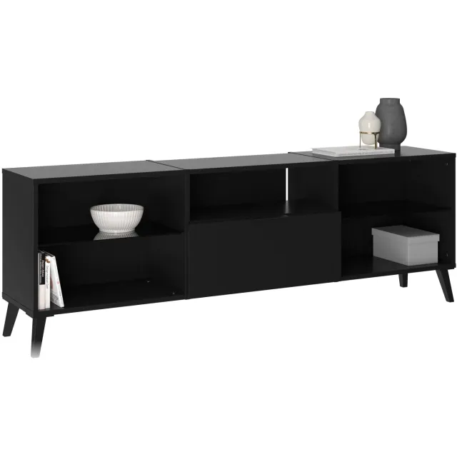 tv-meubel Raven zwart