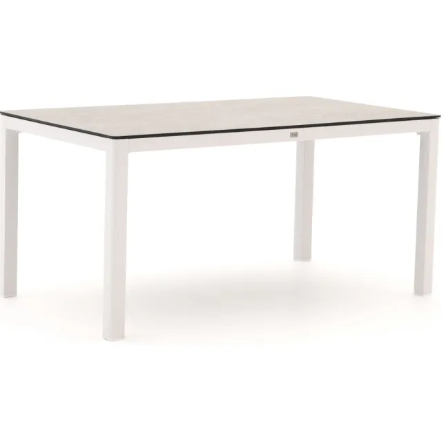 Bellagio tuinmeubelen Bellagio La Fonte dining tuintafel 160x90cm Wit
