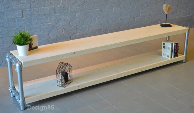 Design85 Steigerbuis - TV Meubel - Naturel bruin