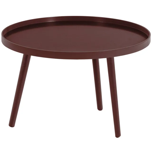 WOOOD Mesa bijzettafel L bordeaux burgundy red