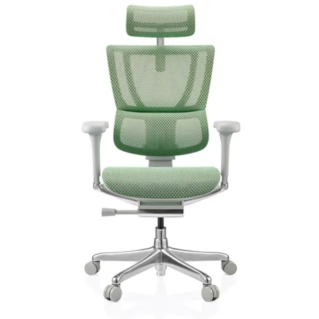 Bureaustoel / Directiestoel ERGOHUMAN SLIM G GEN2 Netstof groen hjh OFFICE