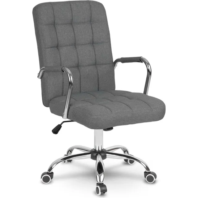 Sofotel Benton+ – Luxe Bureaustoel – Grijs Textiel (Woven)