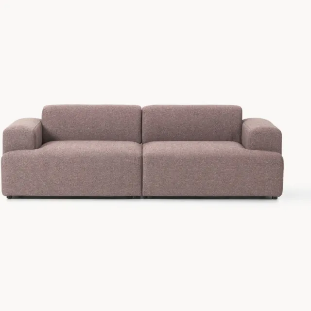 Westwing Collection Bank Melva (3-zits) Dieproze