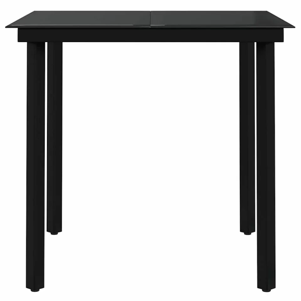 vidaXL 3-delige Tuinset grijs en zwart, foto 4