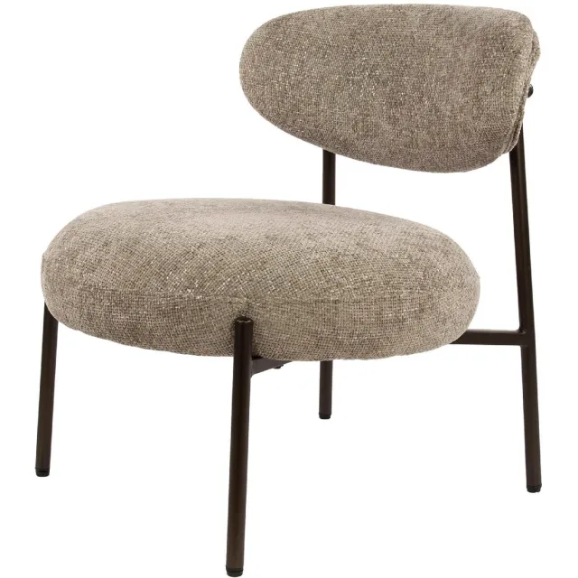 Nest of Nora fauteuil relaxfauteuil met pocketvering - Zand Beige