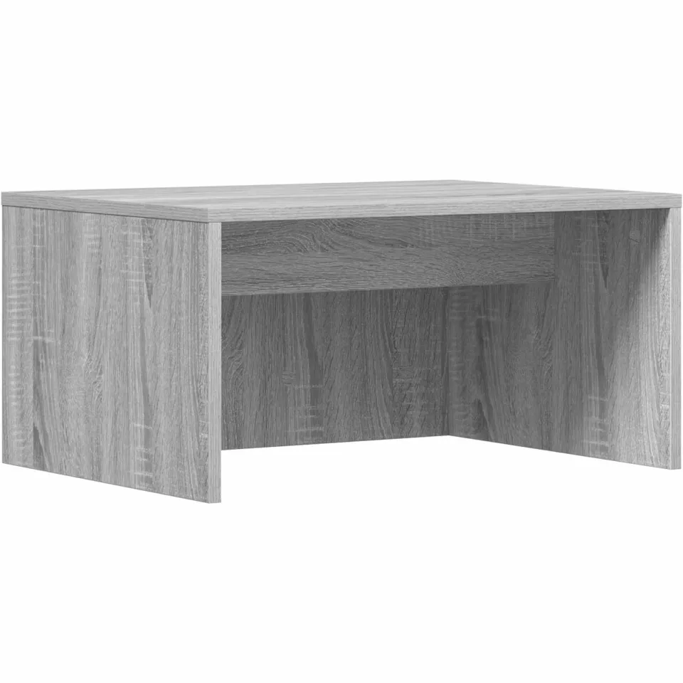 vidaXL Wandbureau Grijs Sonoma 60 x 45 x 30 cm Bewerkt hout, foto 3