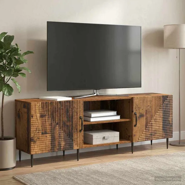 vidaXL TV-kast 150 x 31 x 50 cm Oud hout Bewerkt hout bruin, foto 2
