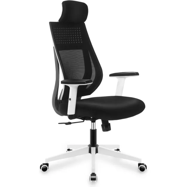 Mark Adler 3.9 Ergonomische Bureaustoel - Comfortabele Kantoorstoel - Verstelbaar Design Bureau Stoel - Zwart