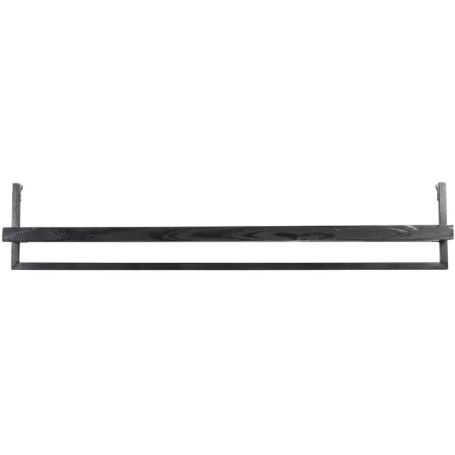 Light & Living Wandplank Maddison - Mat zwart - 120x18x24cm - Modern