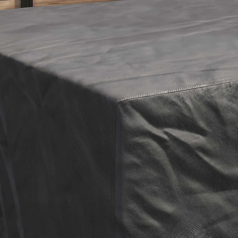 vidaXL Meubelhoes Effen Zwart 250 x 210 x 90 cm, foto 4