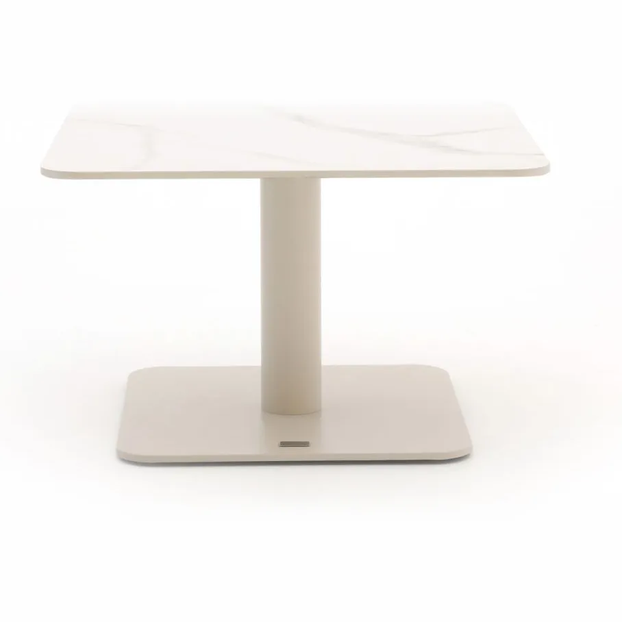Bellagio tuinmeubelen Bellagio San Lupo lounge tuintafel 59x59x37cm Grijs