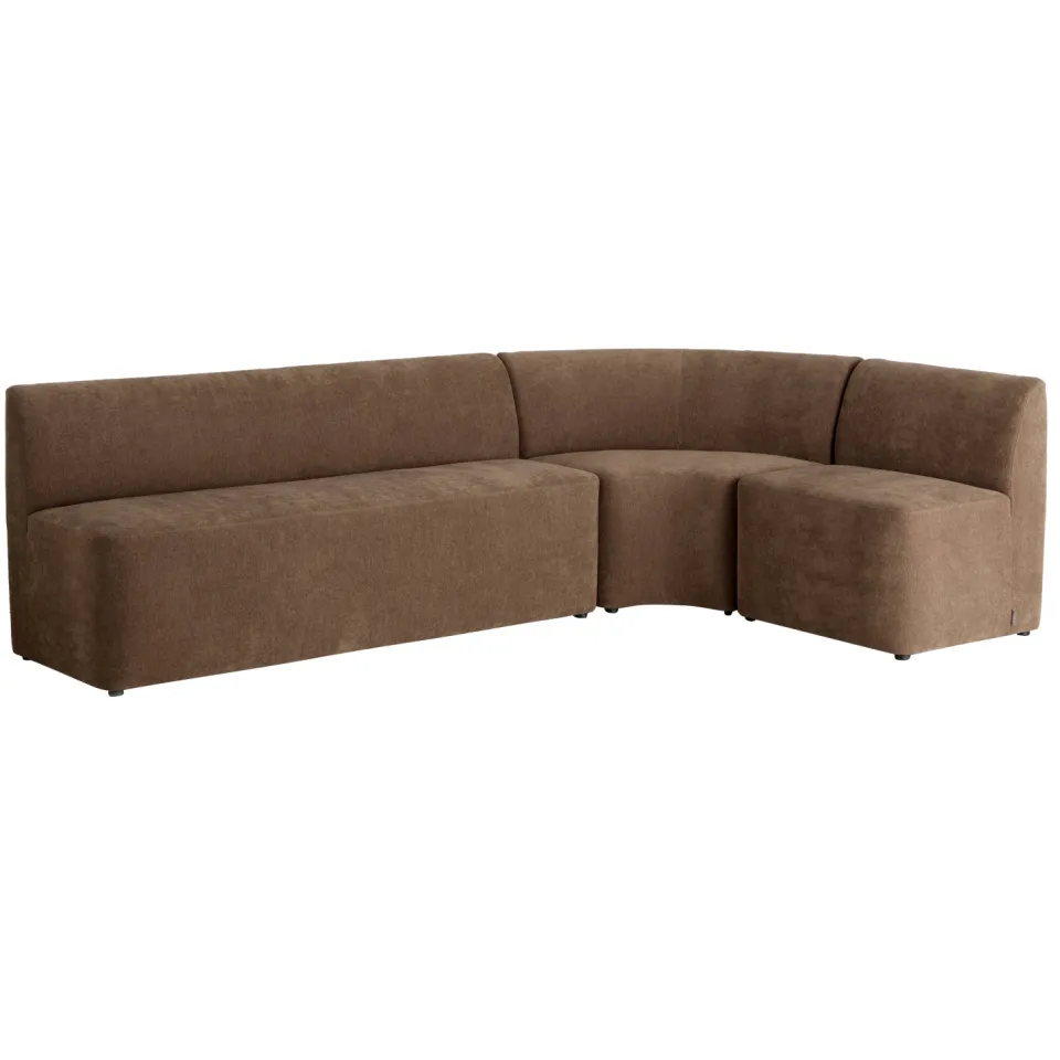 NOUS Living Rhea eetkamerbank bruin, foto 3