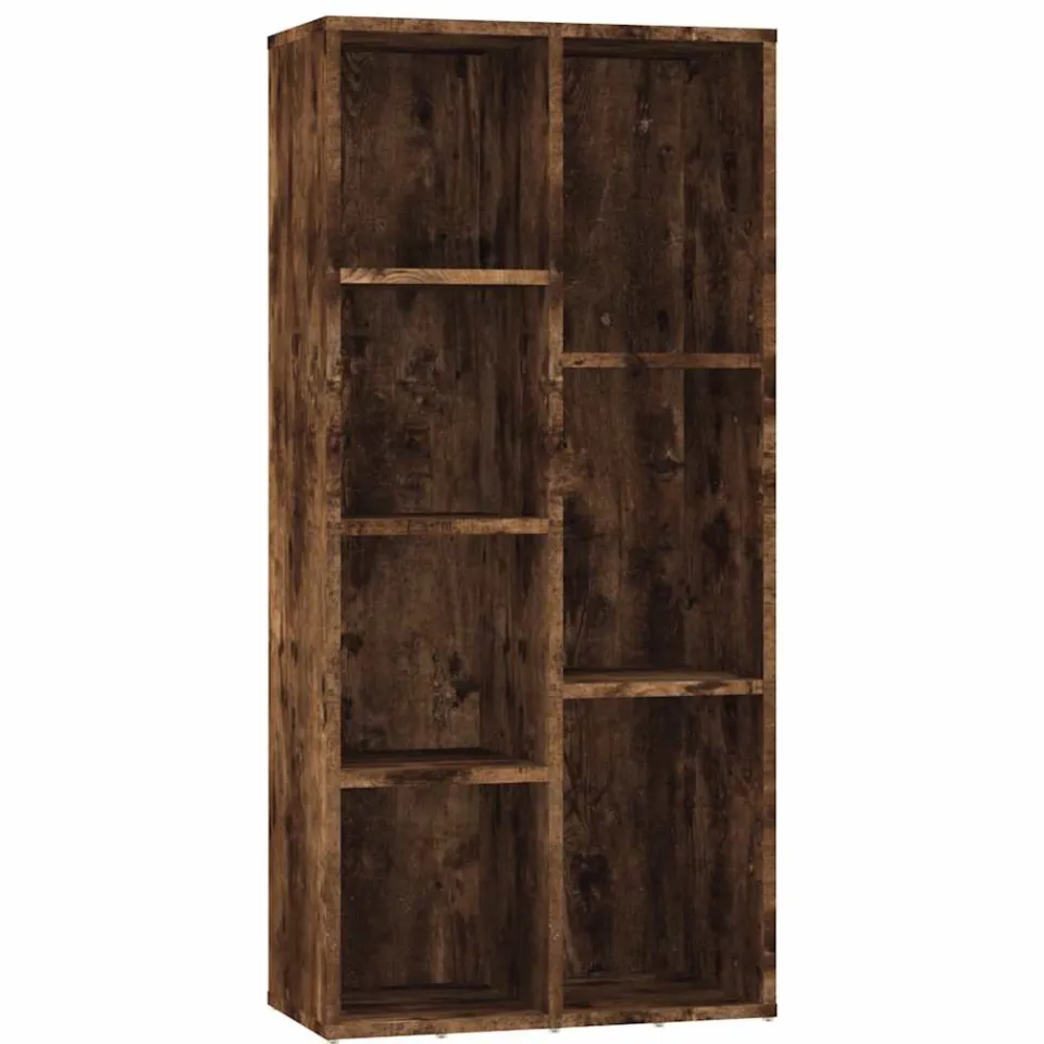 vidaXL Boekenkast 50x25x106 cm gerookt eikenkleurig Bruin