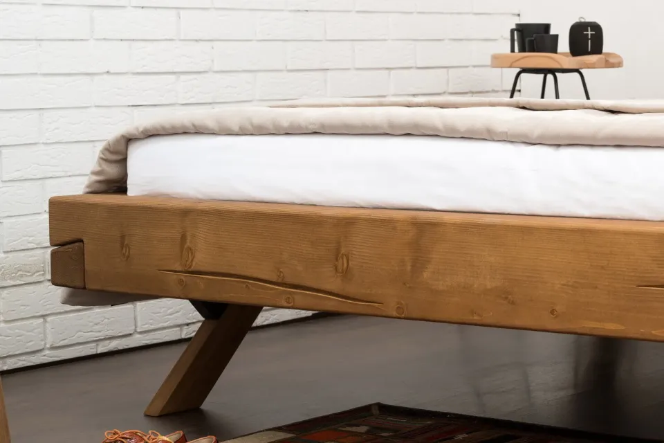 bed Resi vurenhout bruin, foto 4