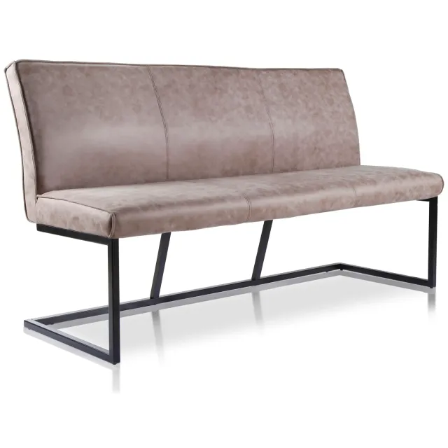 eetkamerbank Floor taupe Grijs