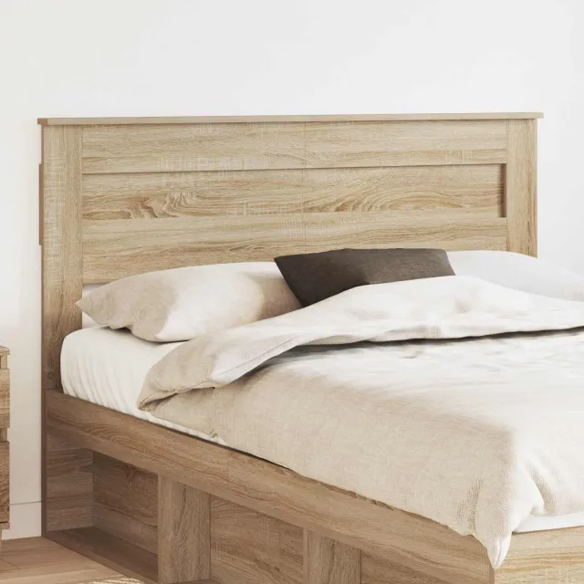 vidaXL Hoofdbord Sonoma Eiken Bewerkt hout Bruin