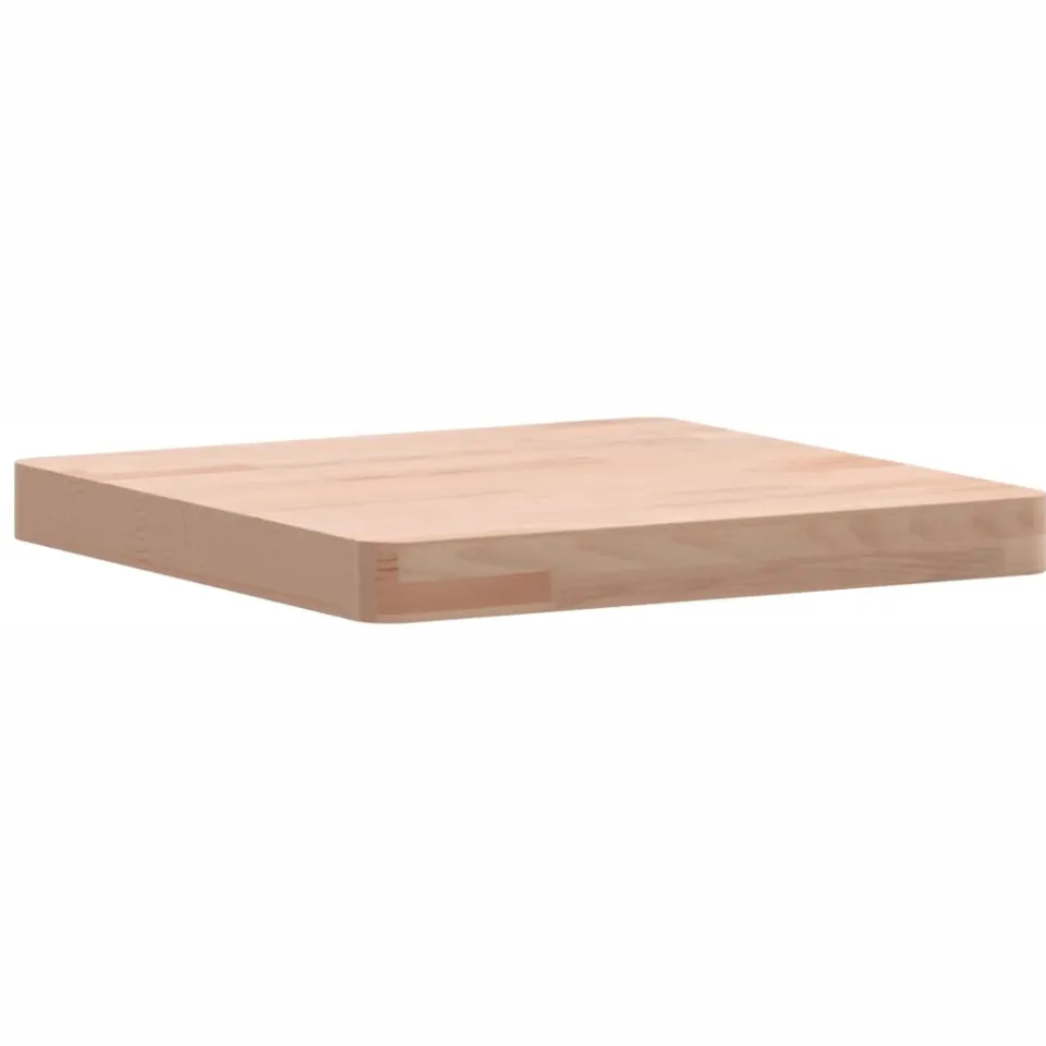 vidaXL Tafelblad vierkant 40x40x4 cm massief beukenhout Bruin