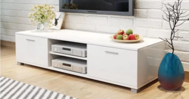 VDD TV meubel kast - dressoir - 140 cm breed - wit