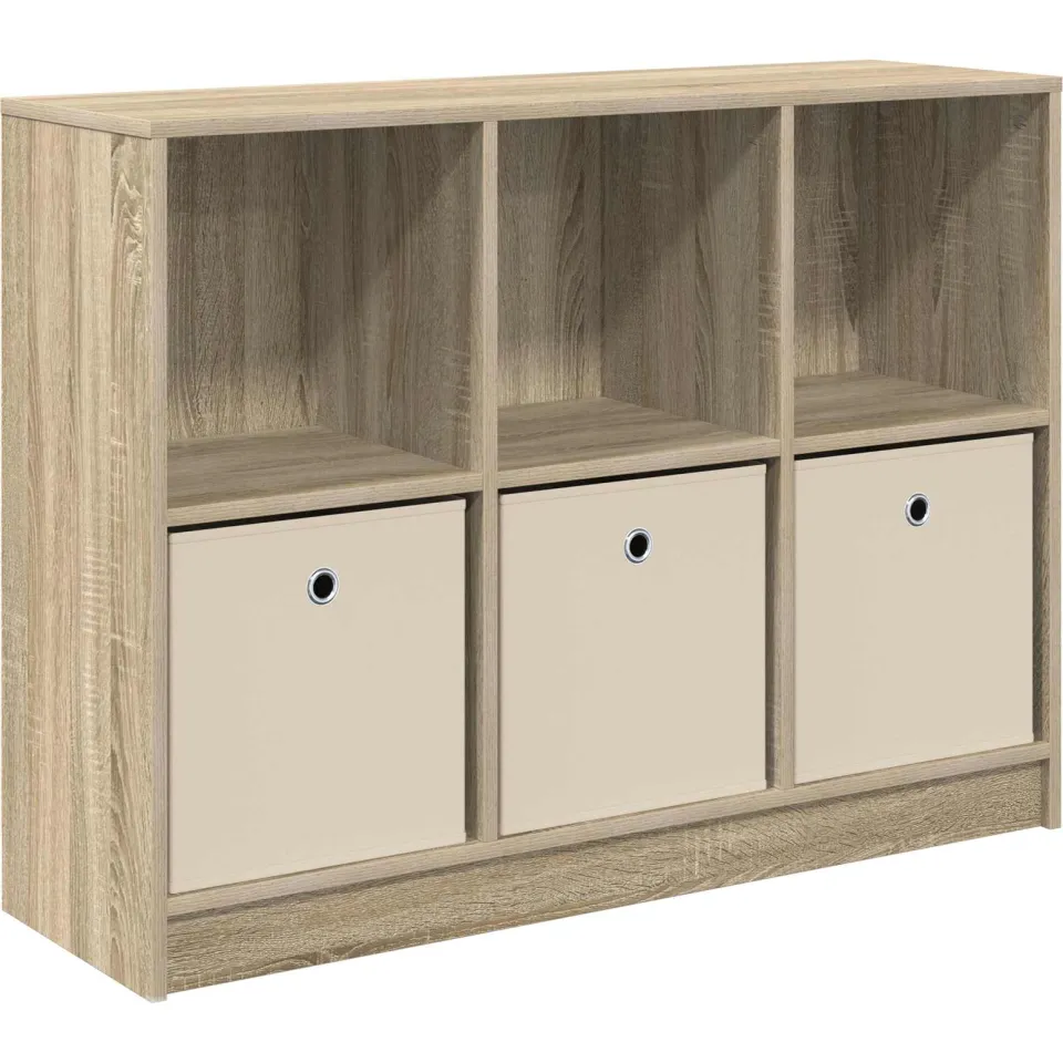 vidaXL Dressoir Sonoma Eiken 102 x 32 x 73,5 cm, foto 3