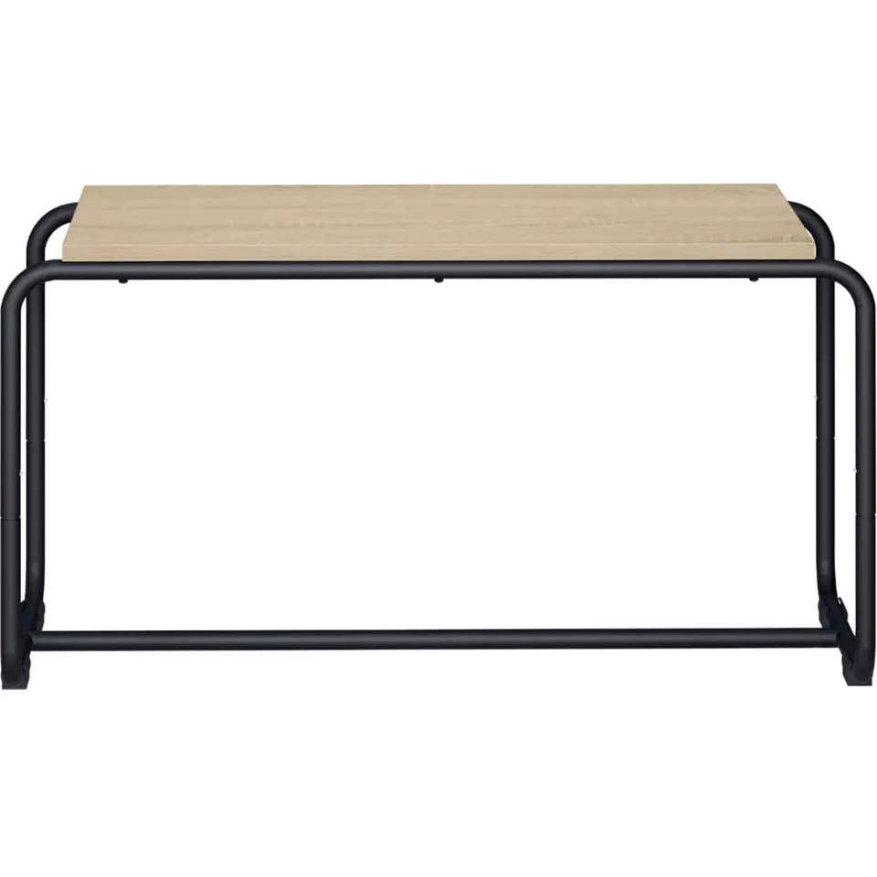 vidaXL TV-standaard 80 x 35.5 x 42 cm Sonoma Eiken Bewerkt hout Bruin