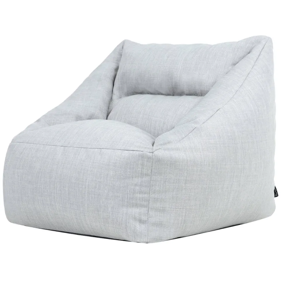 iCON Zitzak Fauteuil Natalia lichtgrijs, foto 4