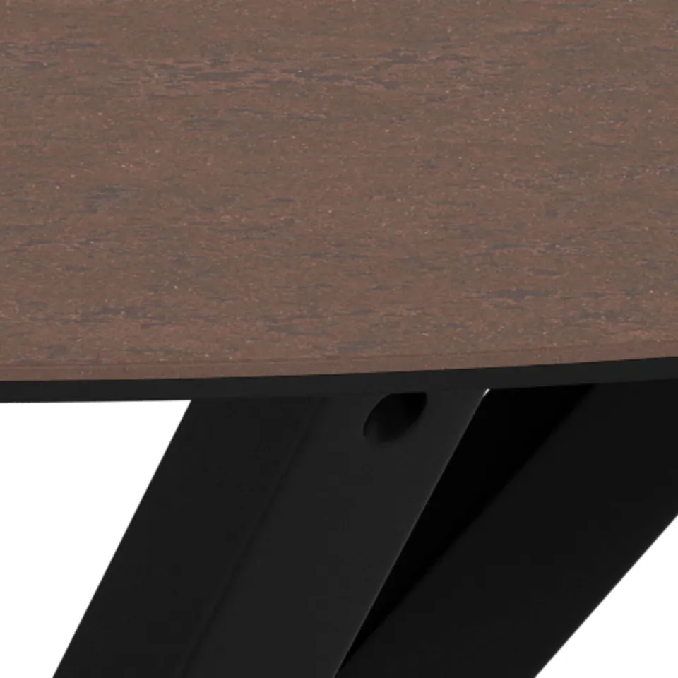 Wehkamp Home eetkamertafel Ricci bruin, foto 6