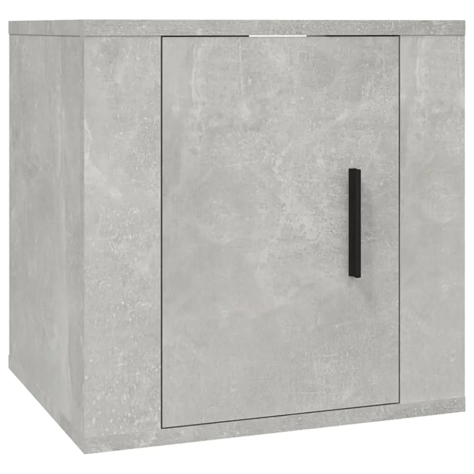 vidaXL Tv-wandmeubel 40x34,5x40 cm betongrijs grijs, foto 3