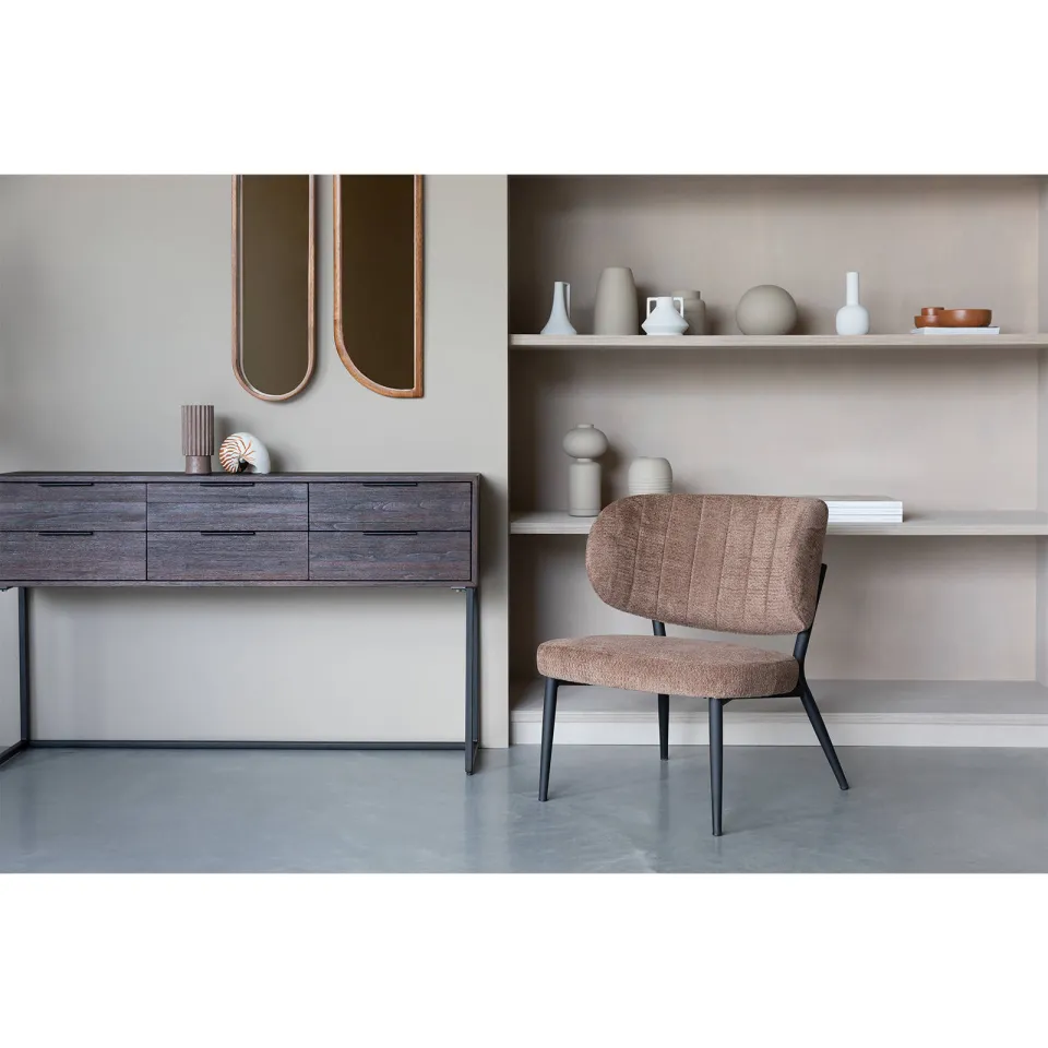 Housecraft Living fauteuil Sanne oranje, foto 5