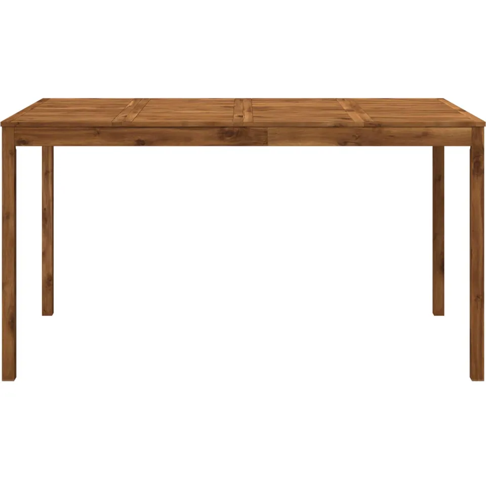 vidaXL Tuinbar Tafel LAREN Naturel 196 x 100 x 105 cm Bruin