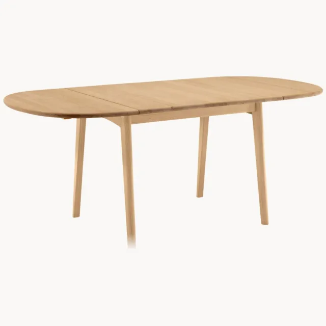 Carl Hansen & Søn Uitschuifbare eettafel CH002 van eikenhout, 90 - 188 x 90 cm Bruin