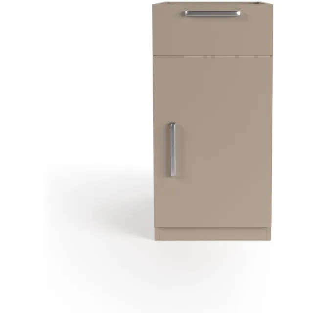 Wasophoogte Keukenkast - Onderkast keuken - Module N2 - 700(D)*450(B)*910(H) mm - Taupe