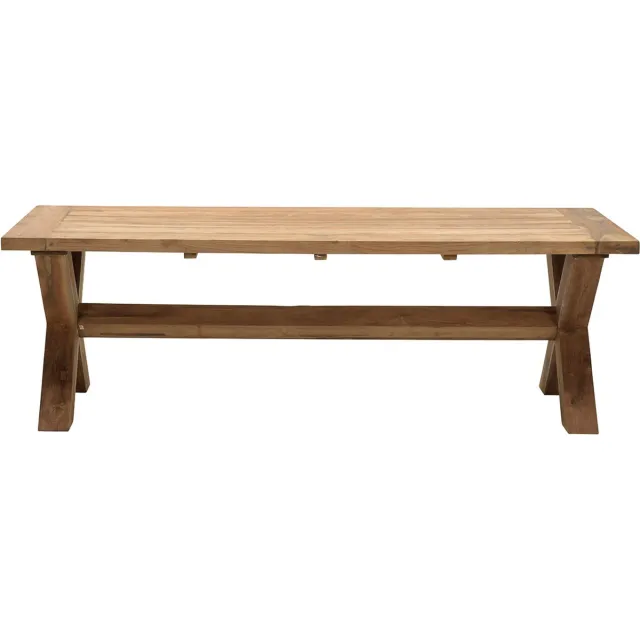 Garden Impressions Colombia tuintafel - 240 x 100 - natural teak hout