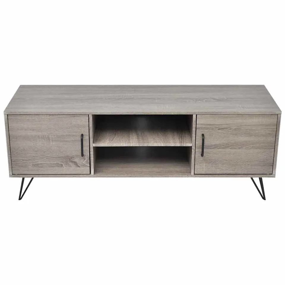 vidaXL Tv-meubel 120x40x45 cm grijs