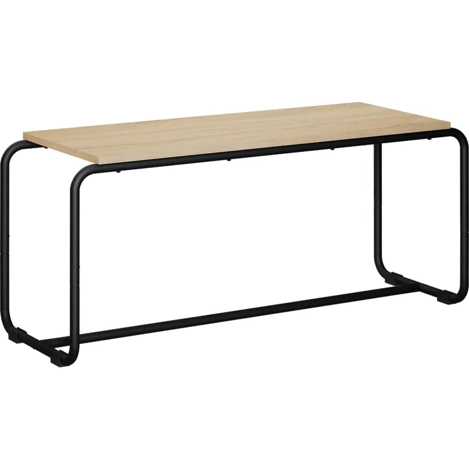 vidaXL TV-standaard 98 x 35.5 x 42 cm Sonoma Eiken Bewerkt hout, foto 3
