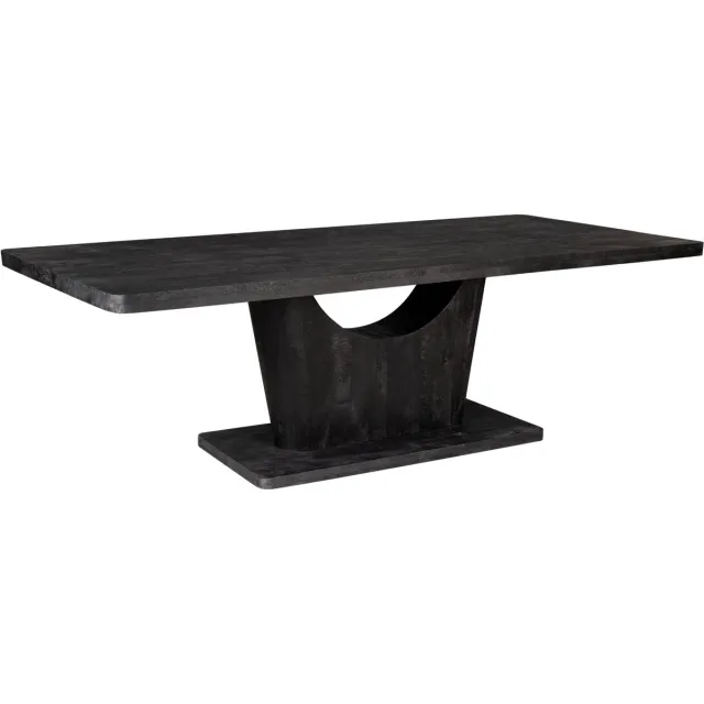 Starfurn Eettafel Voco - Zwart - 110x240x76 cm